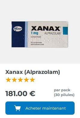 Achat de Xanax générique : Guide et Informations